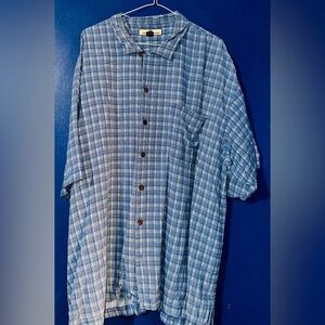 Tommy Bahama 100% Silk Casual Shirt XXL